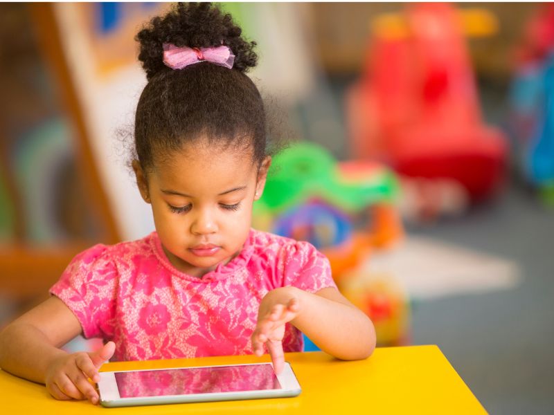 Learning with a tablet